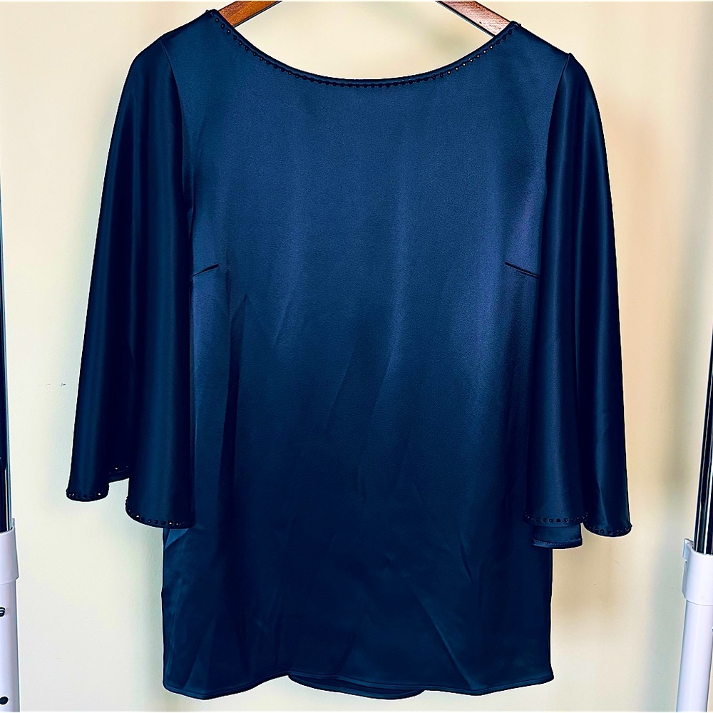 St. John studded cape top